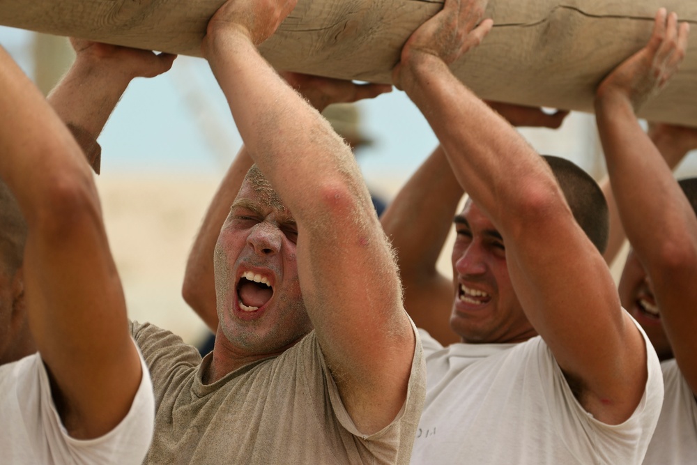 SEAL Candidates Train with Logs
