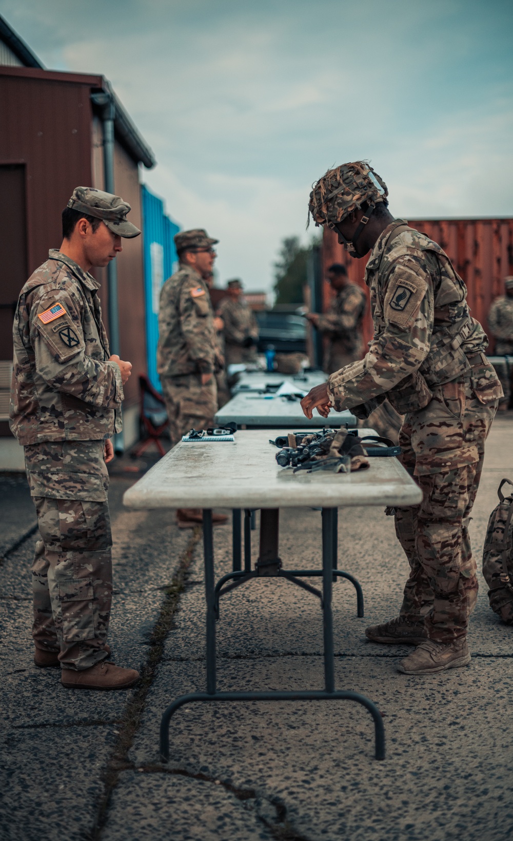 U.S. Army Europe Soldiers test on EIB and ESB tasks