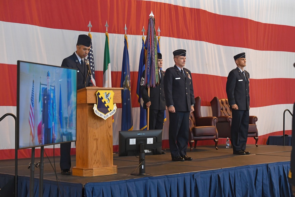 31st Fighter Wing welcomes new commander