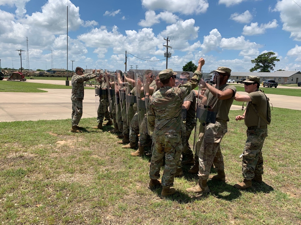 Texas Guardsmen receive training on Civil Disturbance Operations