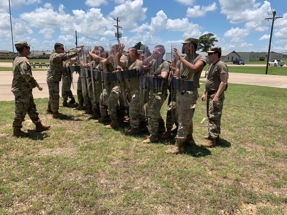 Texas Guardsmen receive training on Civil Disturbance Operations