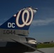 Nationals logo painted as D.C. ANG F-16 tail flash