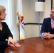 USAID Deputy Administrator Bonnie Glick meets with the U.S. Ambassador to Thailand Michael George DeSombre