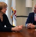 USAID Deputy Administrator Bonnie Glick meets with the U.S. Ambassador to Thailand Michael George DeSombre