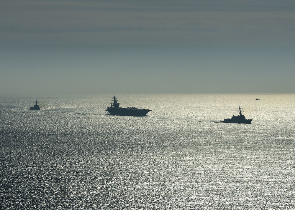 CSG 11 Conducts Sea Operations