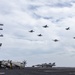 Nimitz CSG Aircraft Conduct Fly Over