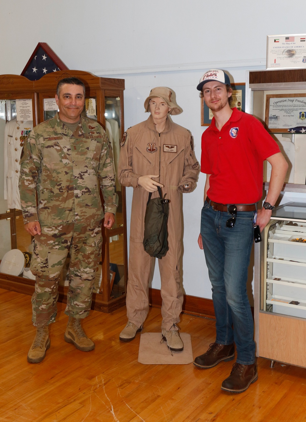 Maj. Gen. Paul Knapp, Wisconsin’s Adjutant General, Visits Specimen Collection Site in Antigo, Wis.