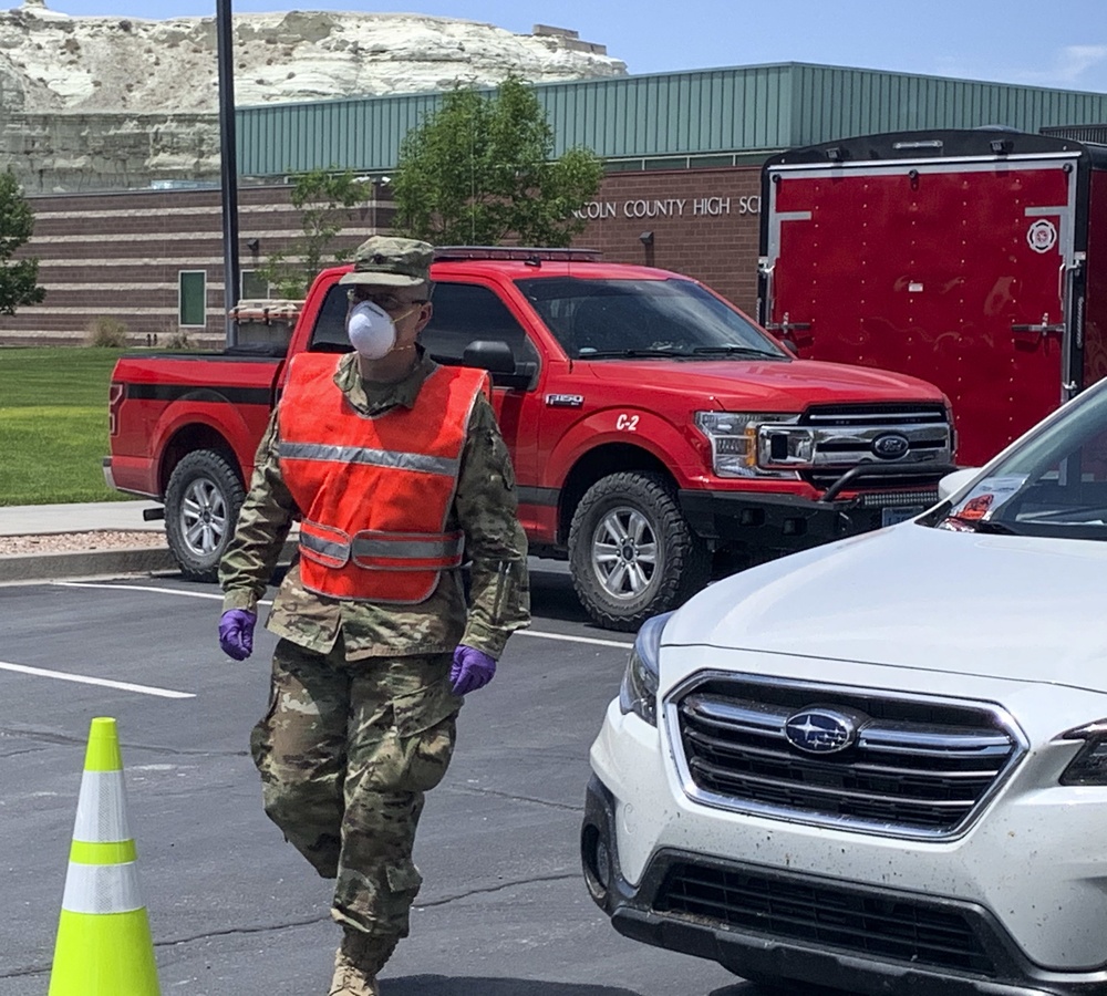 Nevada Guard Soldiers Help with Rural COVID Response