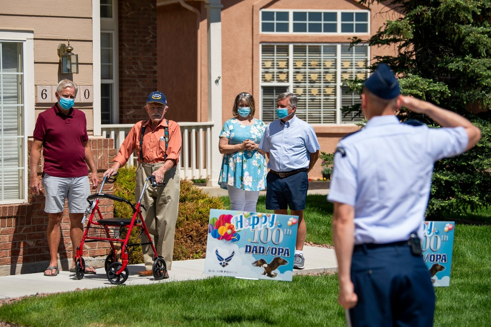 Retired Lt Col Egon Schottleutner's 100th Birthday