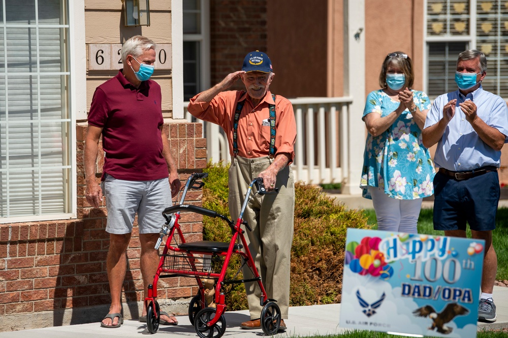 Retired Lt Col Egon Schottleutner's 100th Birthday