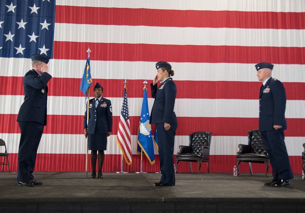 21st Comptroller Squadron Change of Command