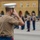 Lt. Col. Michael A. Beckhart serves as parade reviewing official for Fox Company graduation ceremony