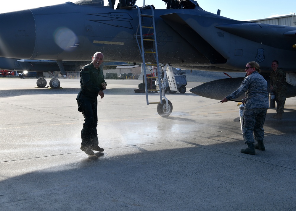 104th Fighter Wing Commander has F15 incentive flight