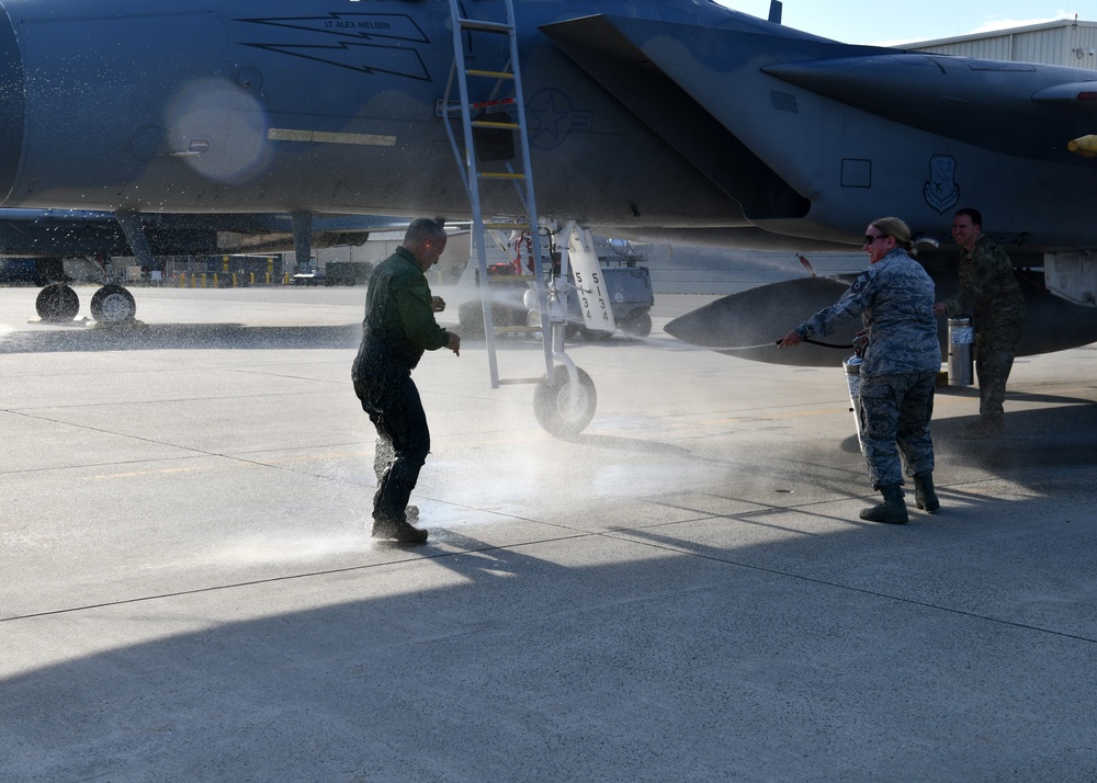 104th Fighter Wing Commander has F15 incentive flight