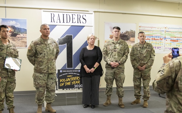 Fort Stewart/HAAF Volunteer of the Year Awards Ceremony goes virtual