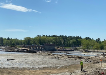 An empty Sanford Lake