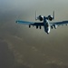 A U.S. Air Force KC-135 aircrew assigned to the 28th Expeditionary Air Refueling Squadron conducts an aerial refueling mission