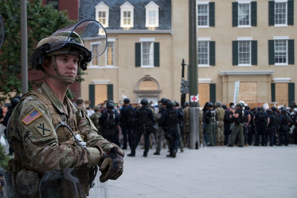 South Carolina National Guard supports District of Columbia National Guard during protest response