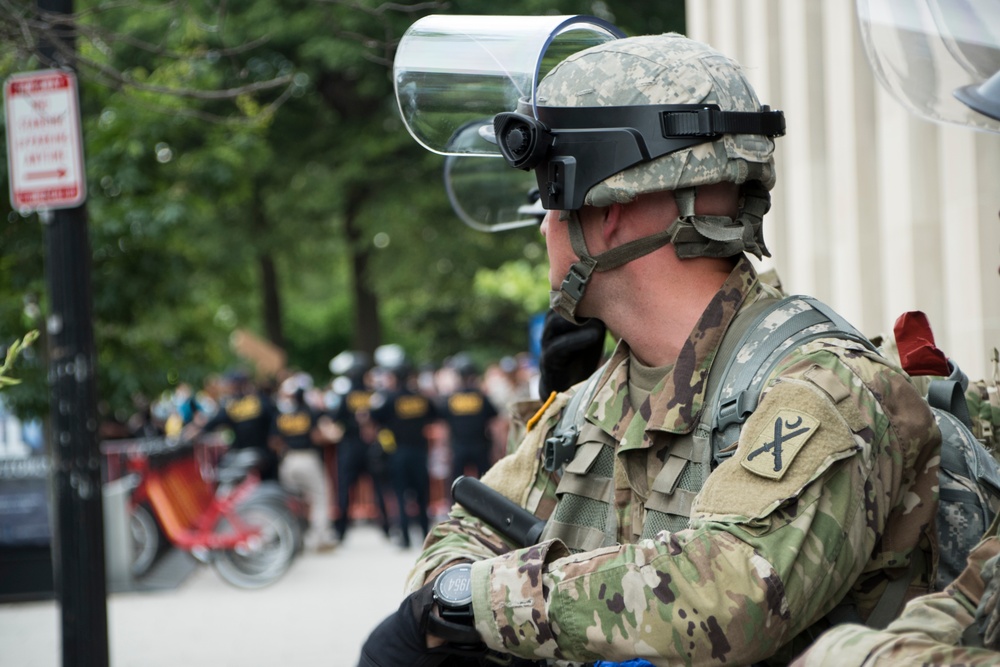 South Carolina National Guard supports District of Columbia National Guard during protest response