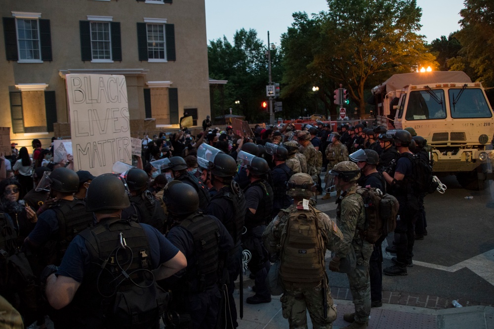 South Carolina National Guard supports District of Columbia National Guard during protest response