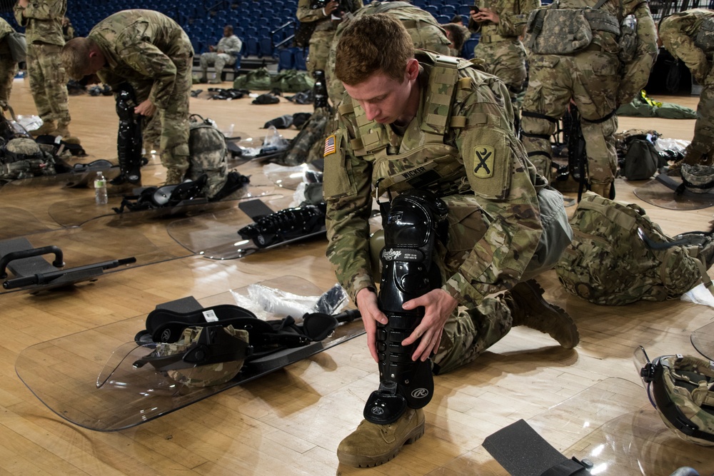 South Carolina National Guard supports District of Columbia National Guard during protest response