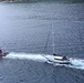 Coast Guard tows disabled sailboat after explosion
