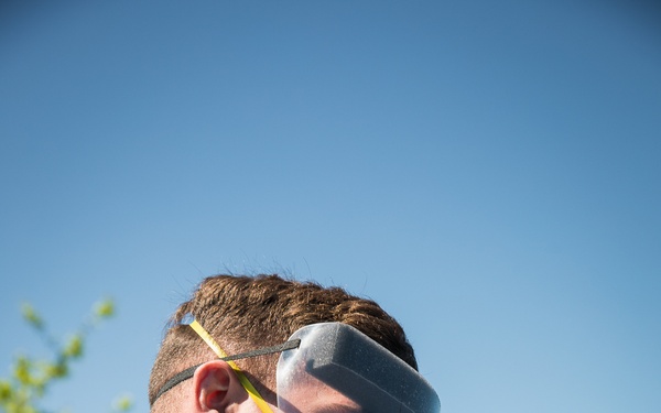 The Michigan National Guard conducted COVID-19 testing in Midland, Mich.