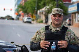 Nebraska National Guard supports local law enforcement in Omaha