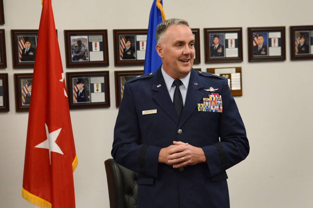 Washington Air National Guard Commander Col. Gent Welsh Jr., is promoted to Brigadier General