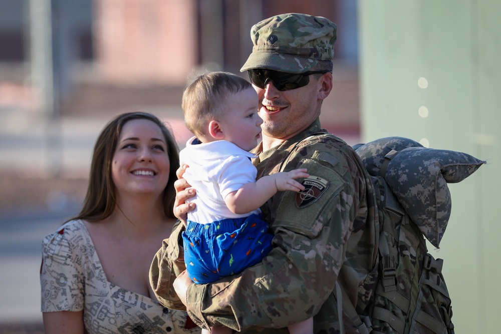 1st Armored Division Headquarters redeploys from Afghanistan