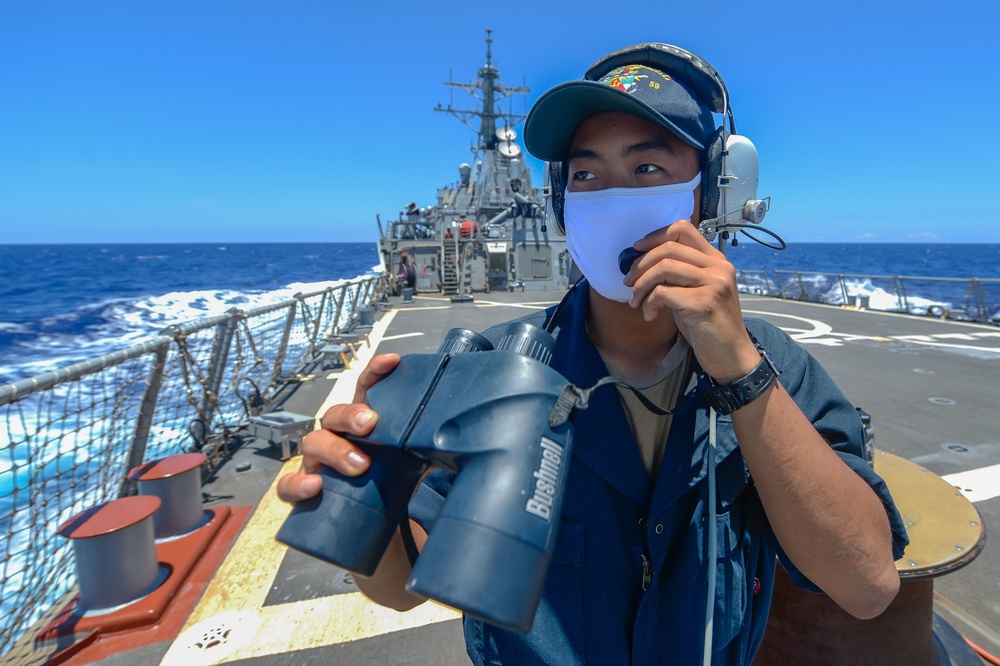 USS Russell (DDG 59) Conducts Underway Operations