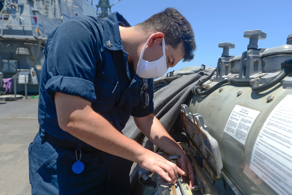 USS Russell (DDG 59) Conducts Underway Operations