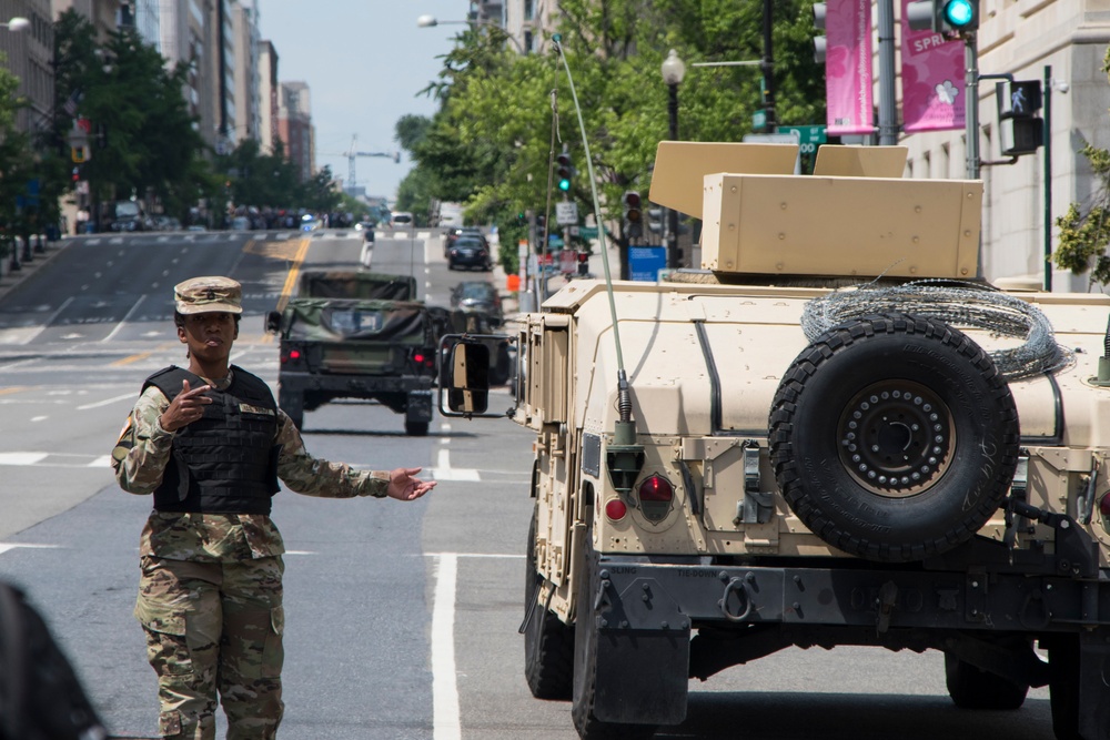 South Carolina National Guard supports District of Columbia National Guard during protest response