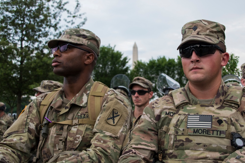 South Carolina National Guard supports District of Columbia National Guard during protest response