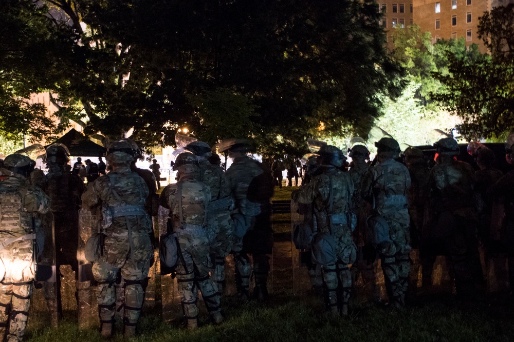 South Carolina National Guard supports District of Columbia National Guard during protest response