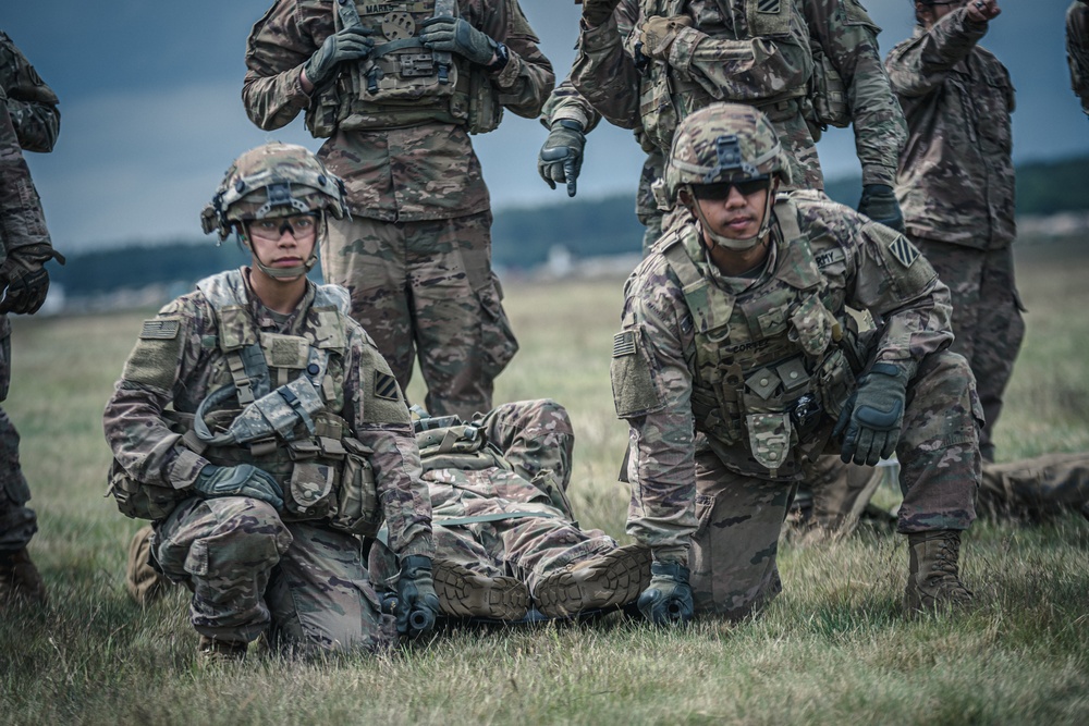 Allied Spirit MEDEVAC Training