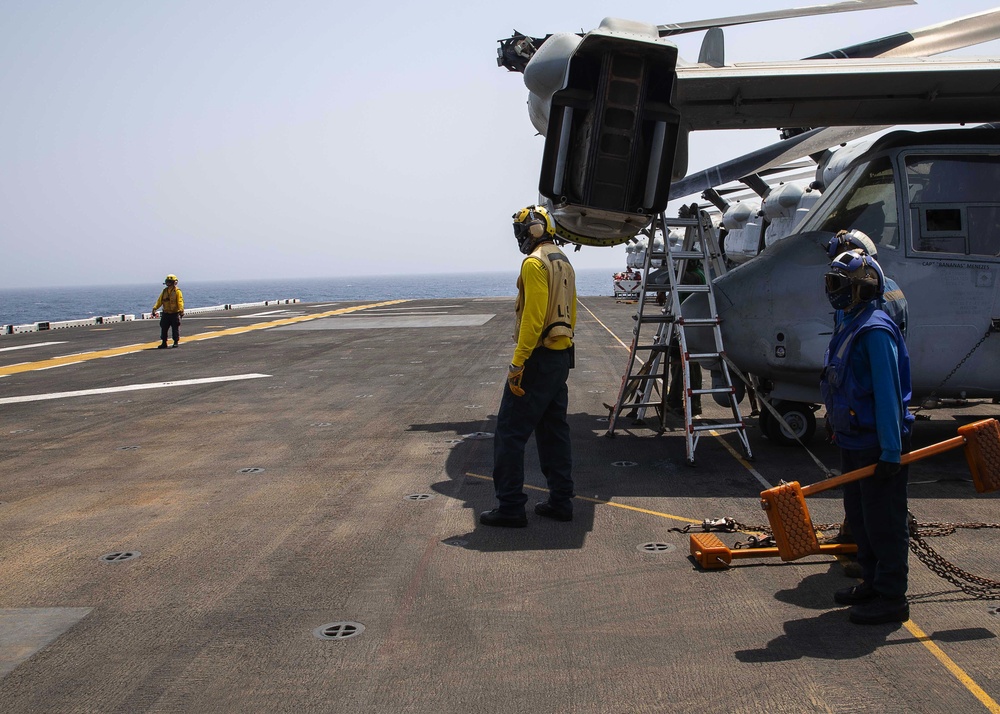 USS Bataan (LHD 5) Flight Operations