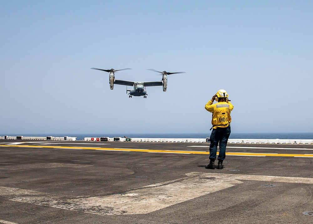 USS Bataan (LHD 5) Flight Operations