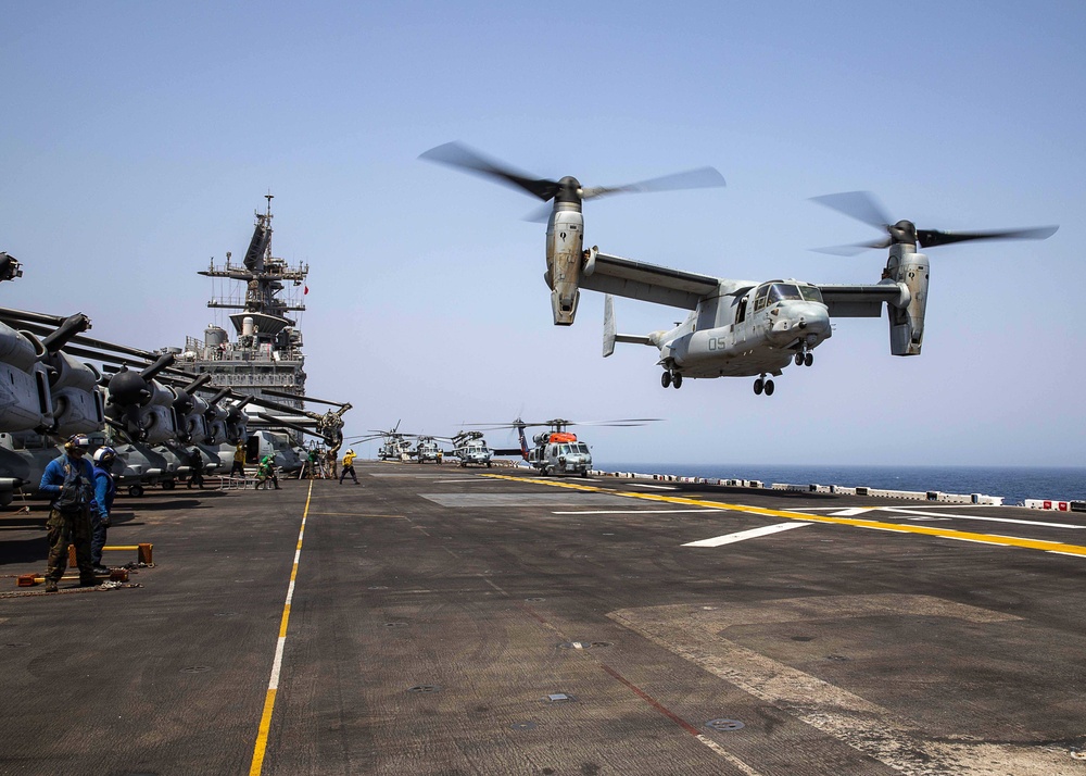 USS Bataan (LHD 5) Flight Operations