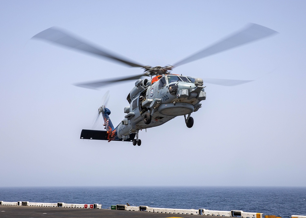 USS Bataan (LHD 5) Flight Operations