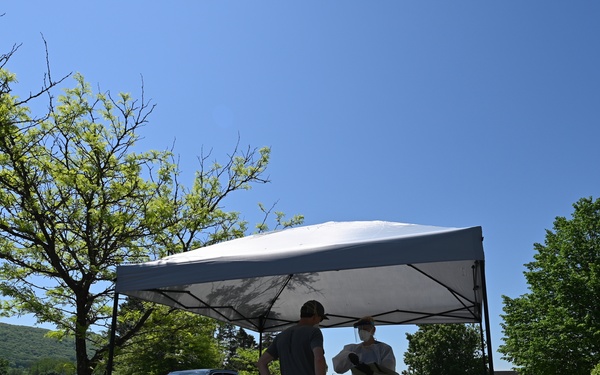 15th CST and Community Partners Conduct COVID-19 Testing in Brattleboro