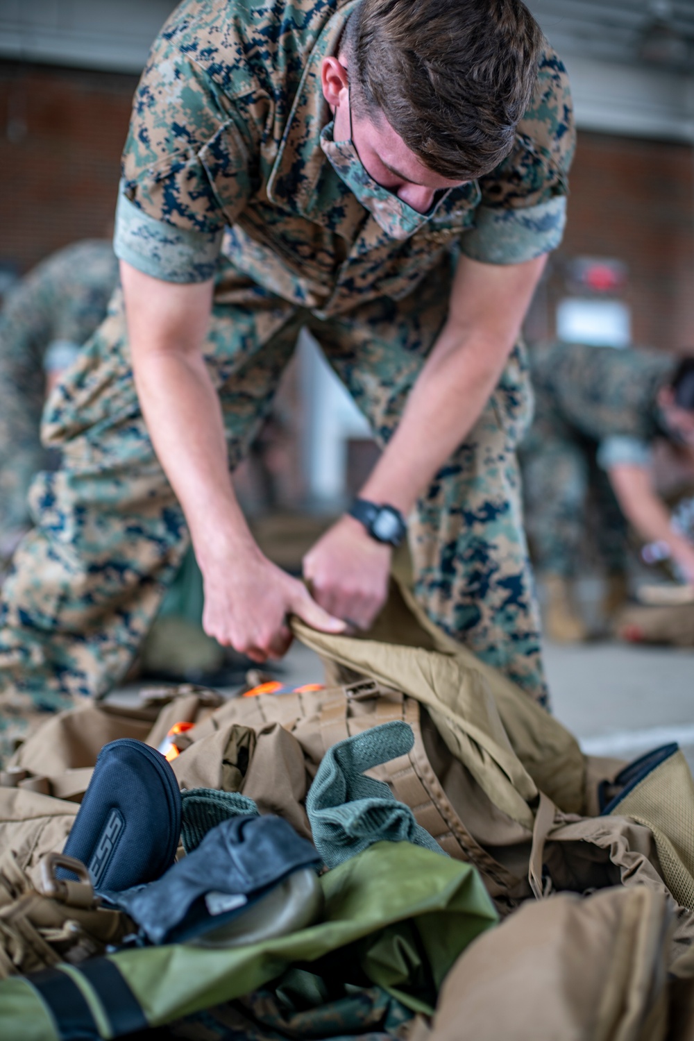 Task force Marines, Sailors prepare for deployment through strategic mobility exercise