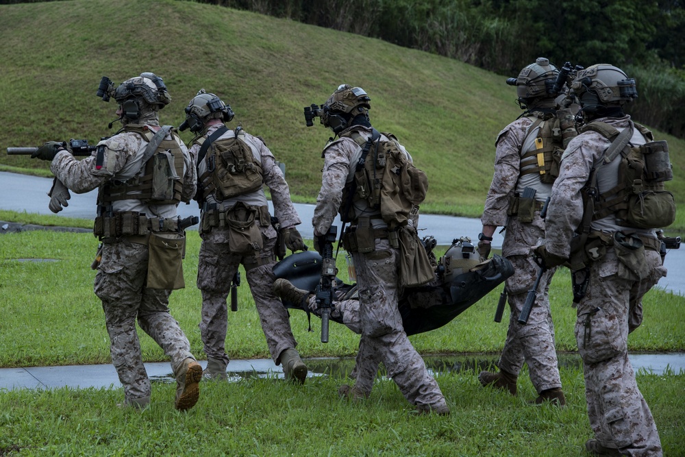 Check Those Corners: 31st MEU MRF Marines conduct CQT qualification