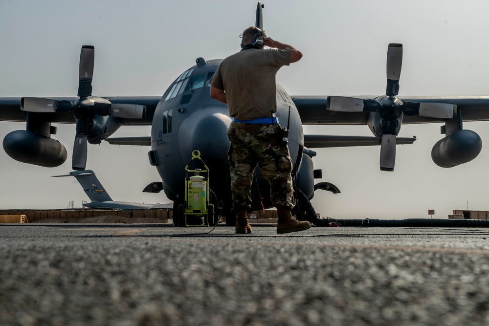 ASAB Airmen prepare to launch C-130
