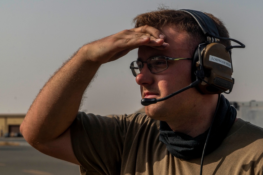 ASAB Airmen prepare to launch C-130