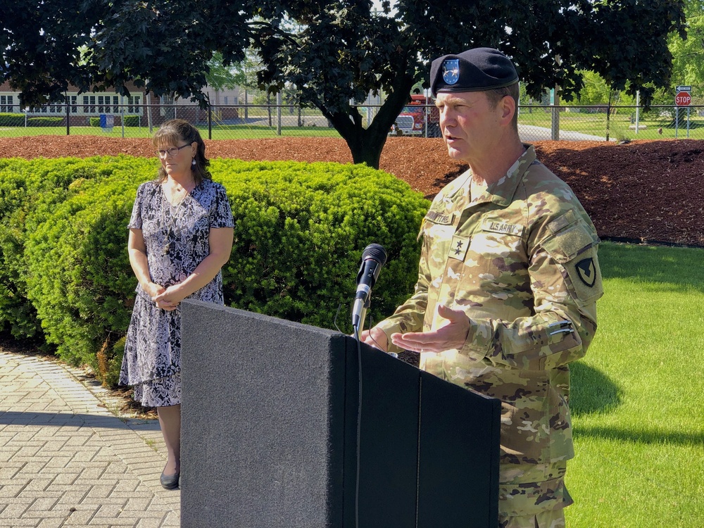 Maj. Gen. Dan Mitchell hosts retirement for Col. Jeffrey Witt