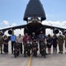 502nd commander farewell tour with civic leaders’ visit Alamo Wing C-5M