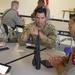 TXARNG Soldiers stand ready at the rally in Angelton, Texas