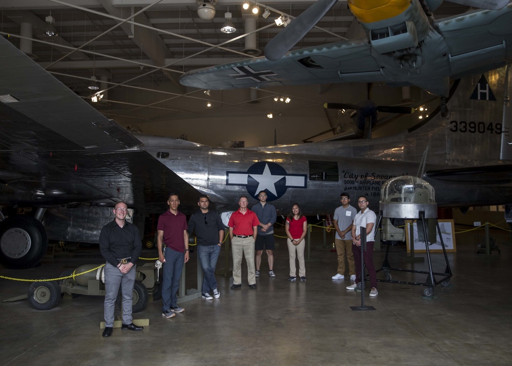 Marines Visit the Mighty Eighth Air Force Museum