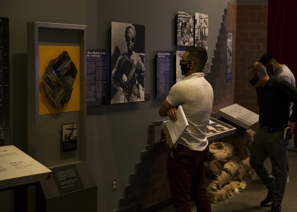 Marines Visit the Mighty Eighth Air Force Museum